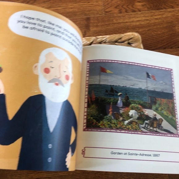 Meet Claude Monet Paperback Artist book for Kids - Picture 5 of 6